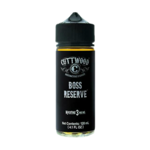 CUTTWOOD - BOSS RESERVE - 3 mg - 120 ml