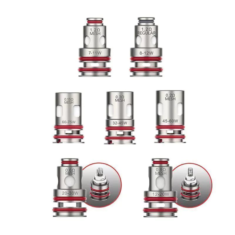 Resistencia Vaporesso GTX para Target PM80 / GTX One / Xiron / Luxe PM40 / SWAG PX80 / GTX Go 80 / GTX Go 40 / Luxe 80 / Target 80 (5pcs/pack)