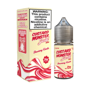Custard Monster Swirl Edition - Strawberry Vanilla - Salt - 30ml