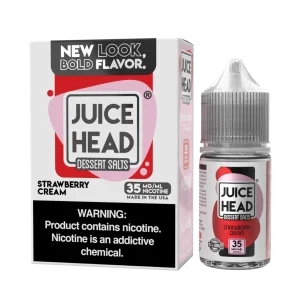 JUICE HEAD - Salts - Strawberry Cream - 30ml