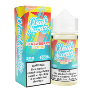 Cloud Nurdz Iced - Strawberry Lemon - 100ml