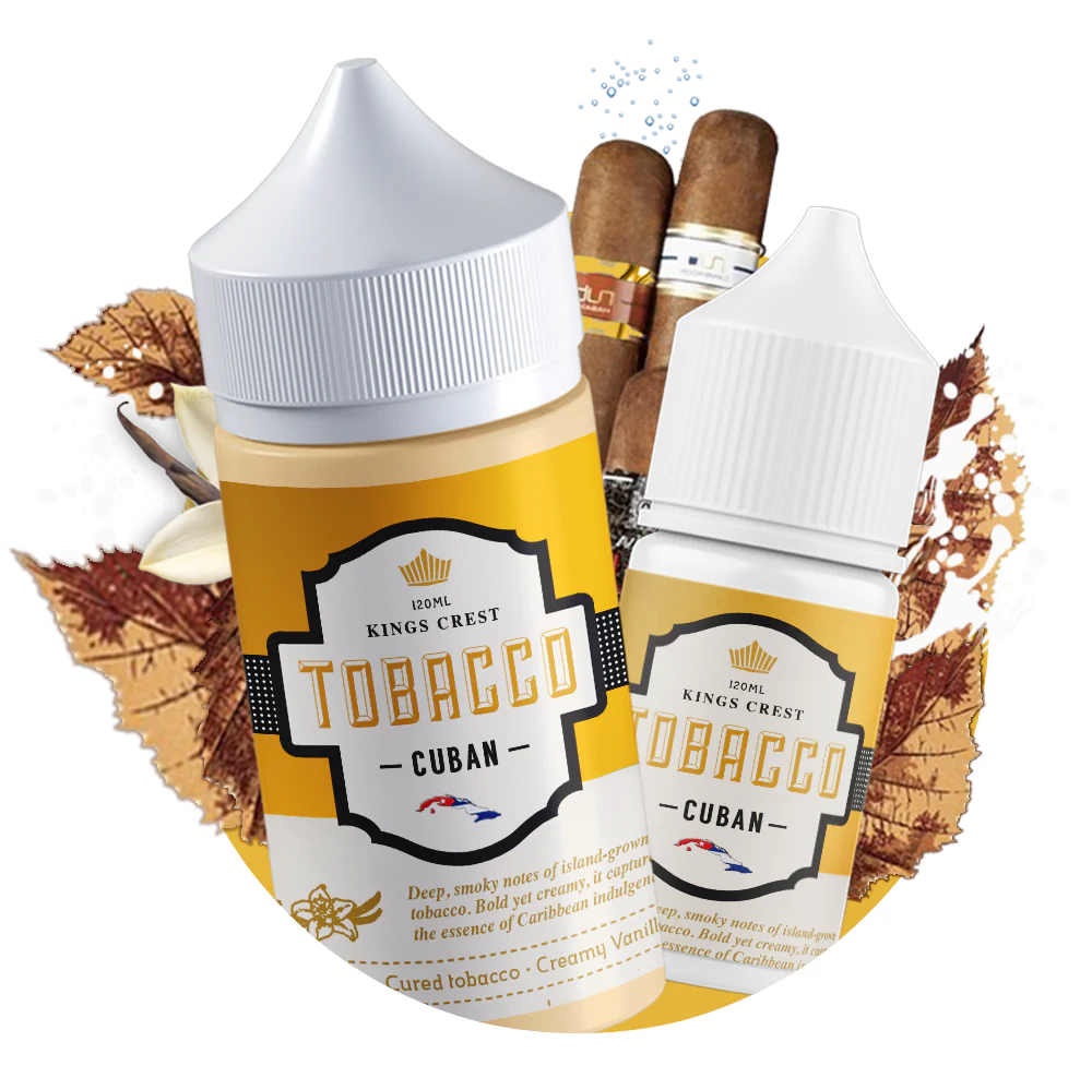 Kings Crest - Tobacco Cuban - Salt - 30 ml